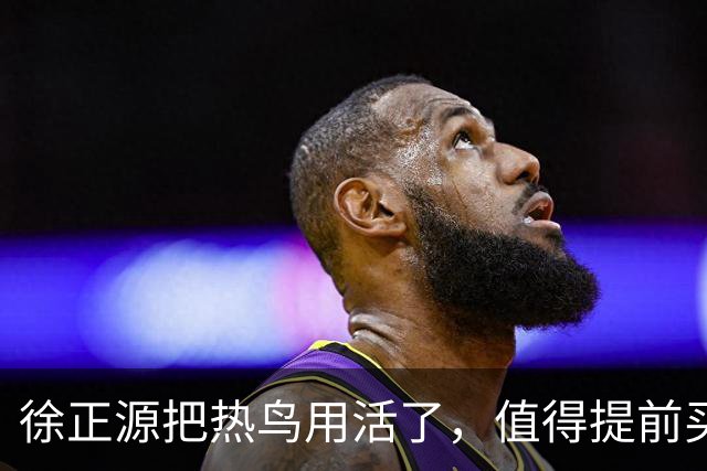 徐正源把热鸟用活了，值得提前买断 17岁新星有国脚潜力 瓦吉奇被弃